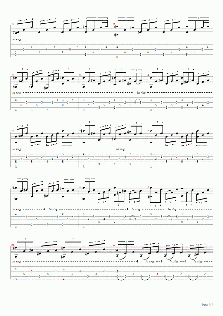 Лунная соната /Moonlight sonata скачать ноты дя гитары