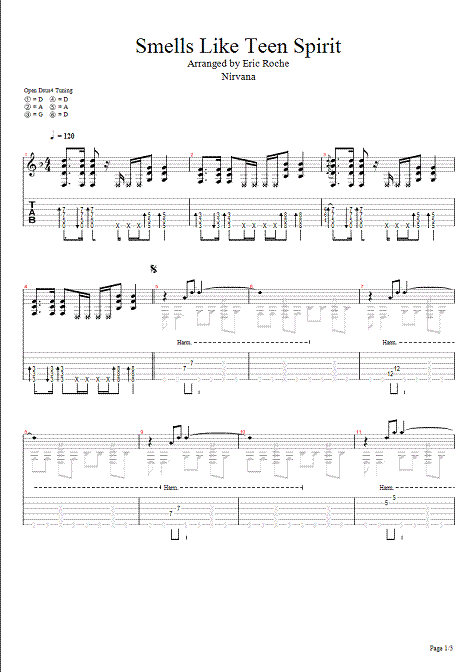 smells_like_teen_spirit_acoustic - page 1