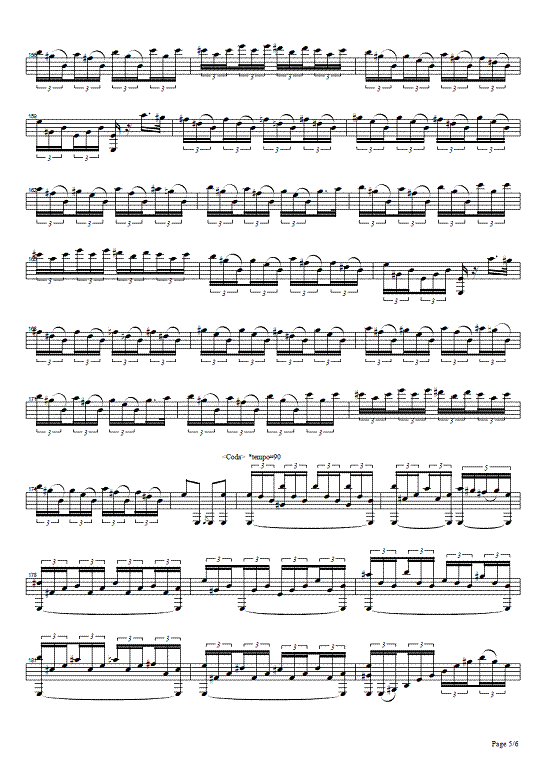 sor, fernando - variations from the magic flute - page 5