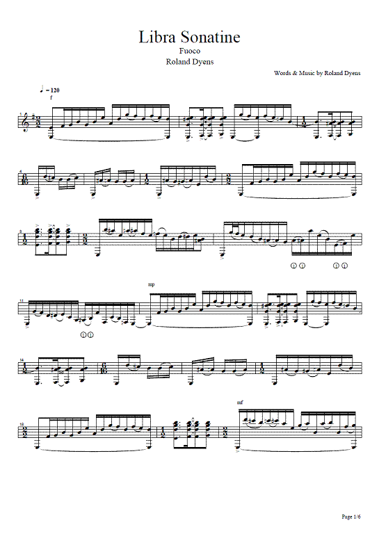 dyens, roland - libra sonatine - page 1