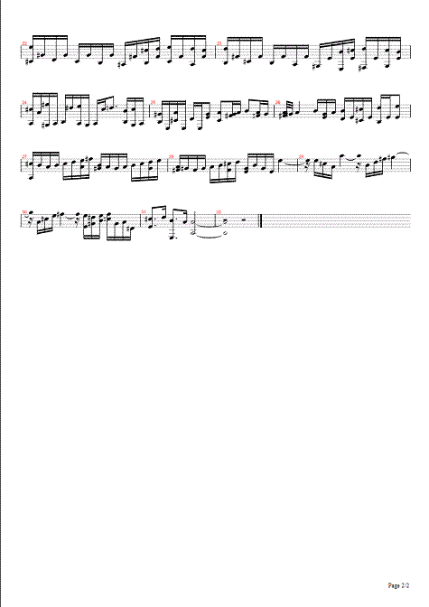 bach, johann sebastian - sinfonia 12 - page 2