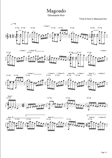 dilermando,  reis - magoado - page 1